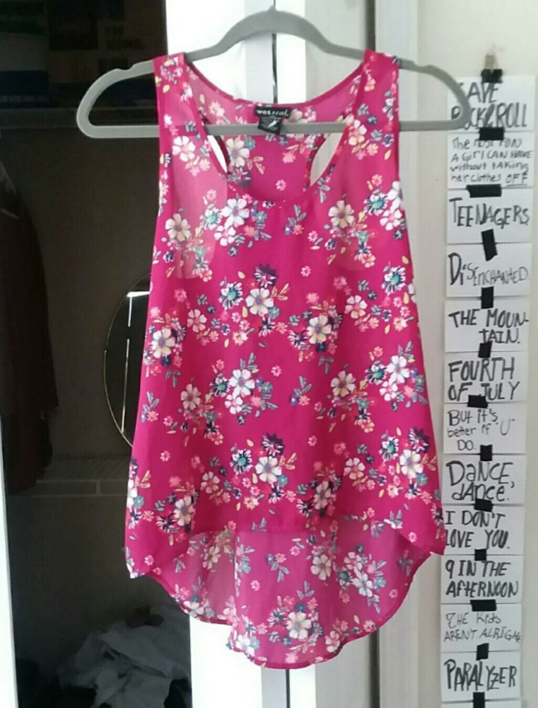 Pinkish Purple Sleeveless Blouse